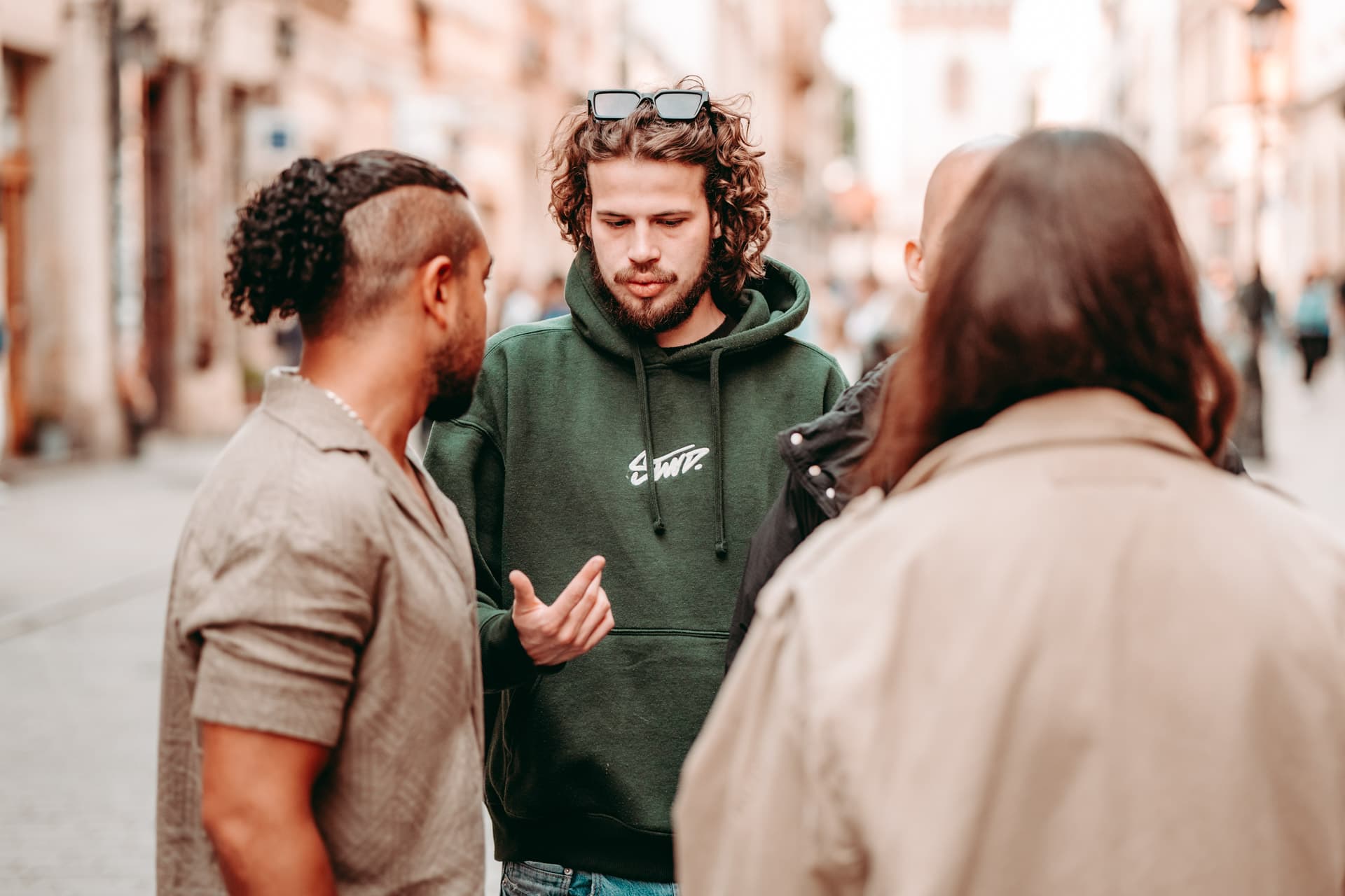 Plates from local Krakow kitchens