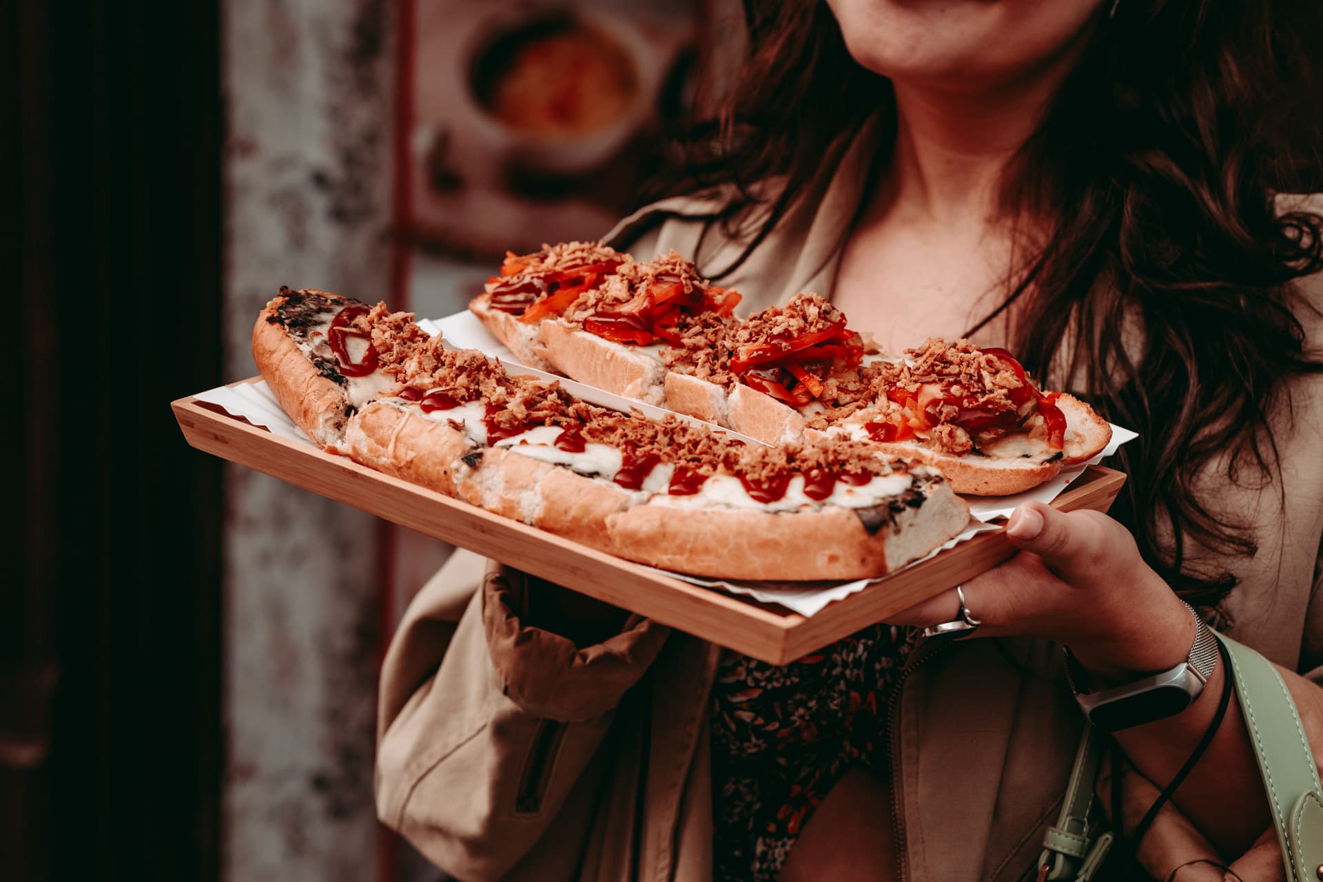 Food served during the Tipsy Polish Food Tour