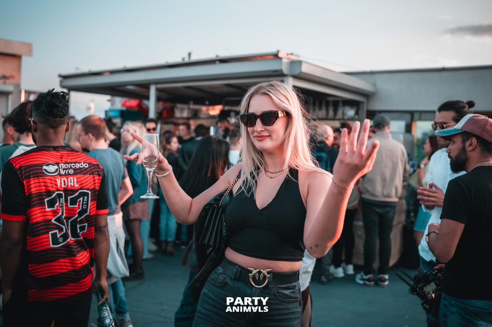 Prozac rooftop party